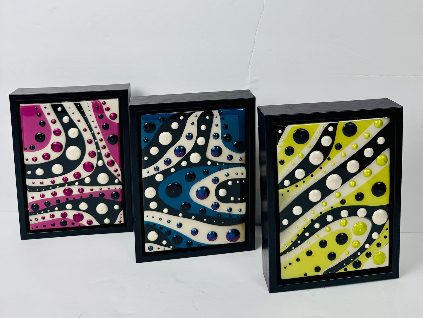 Acrylic Pour - Dot Art Fusion - Dot Art Lesson