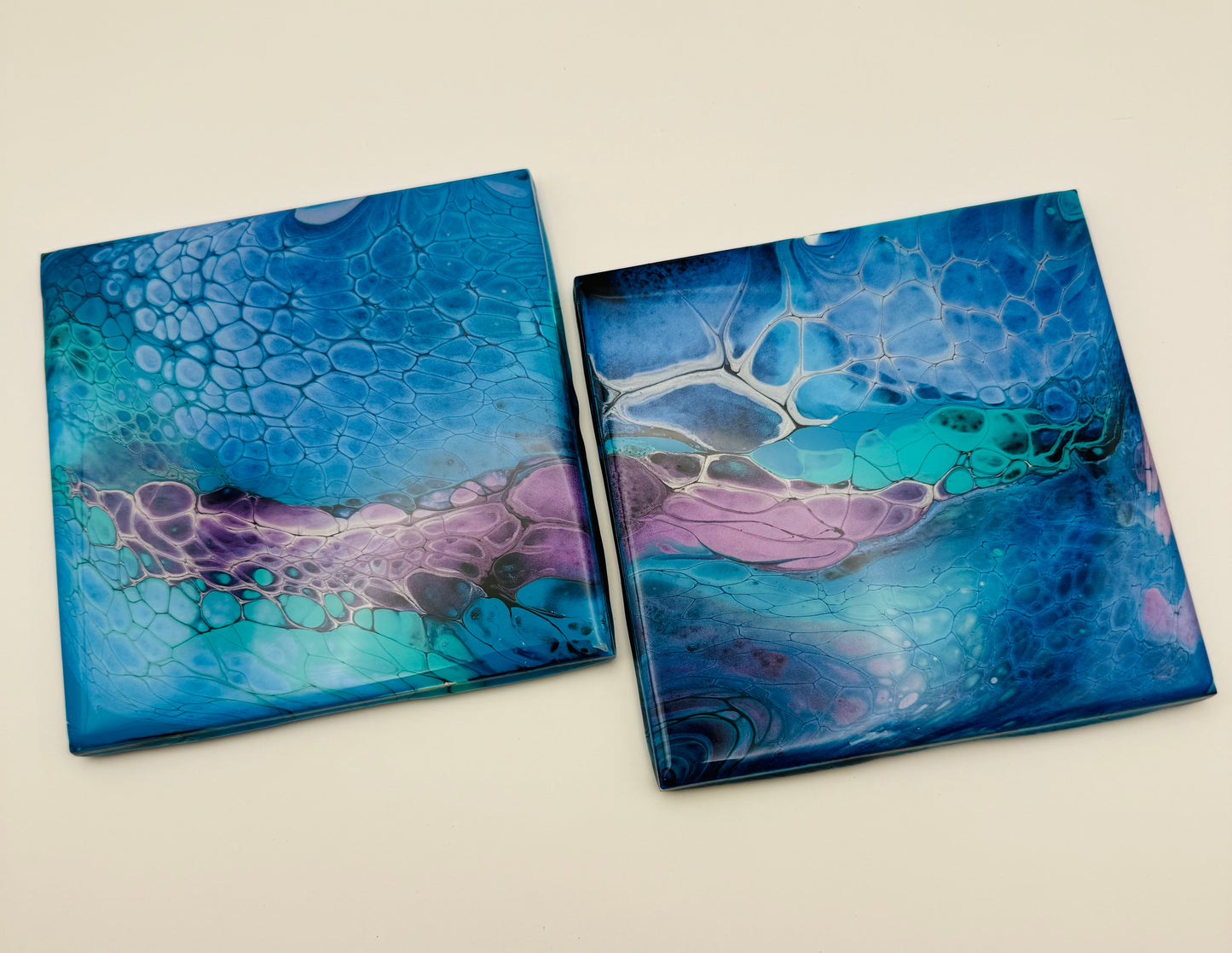 Dreamy Ocean 4 - Piece Coaster Set