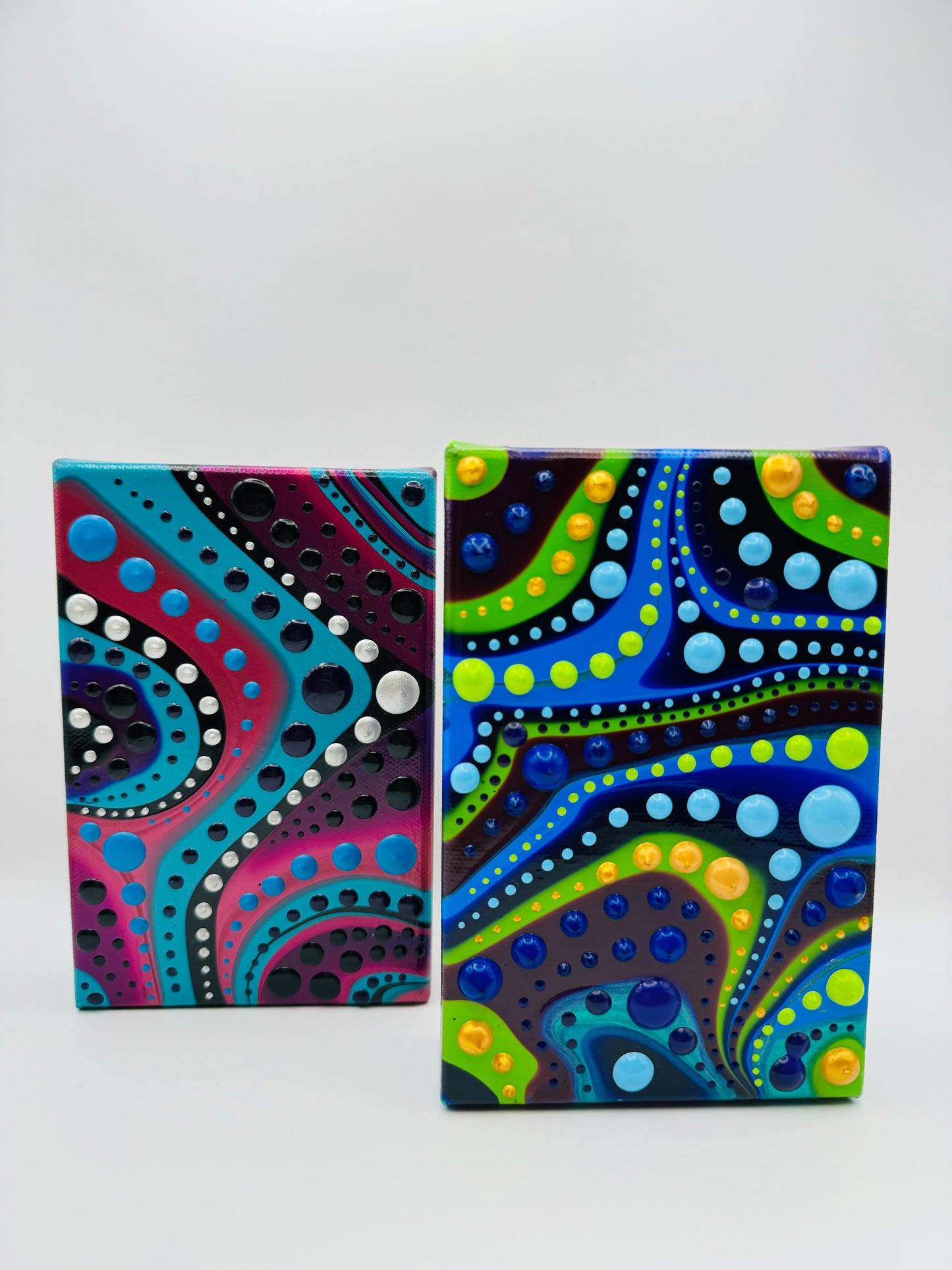 April 17, 2026 - Acrylic Pour - Dot Art Fusion - Dot Art Lesson - 10:00 am to 1:00 pm CST