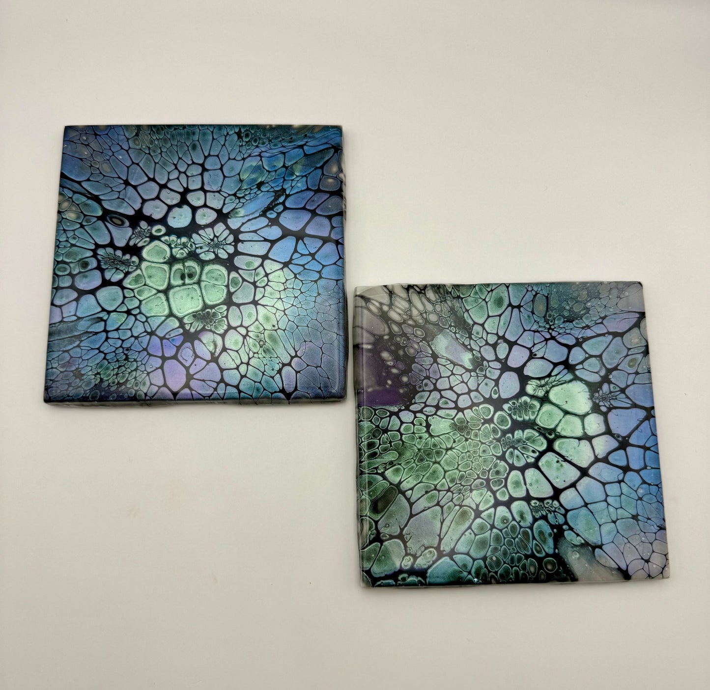 Midnight 4 - Piece Coaster Set