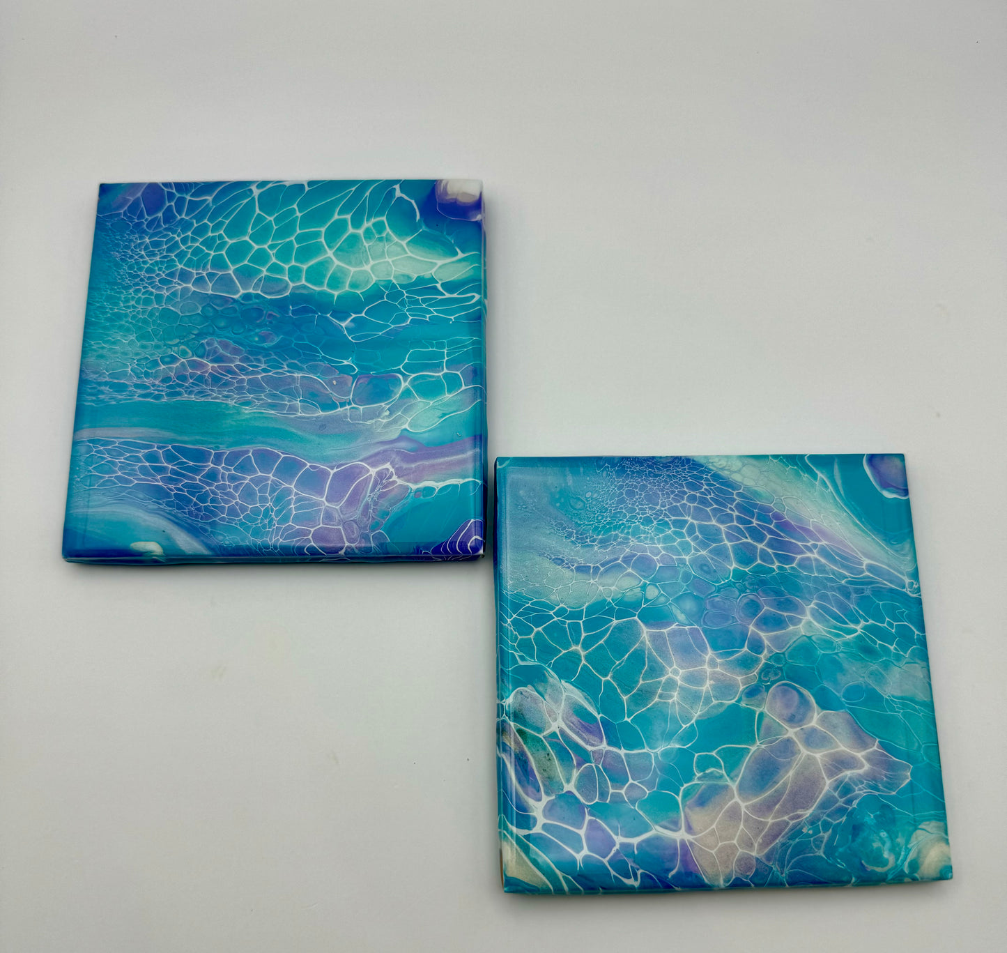 Dreamy Waves 4 - Piece Coaster Set