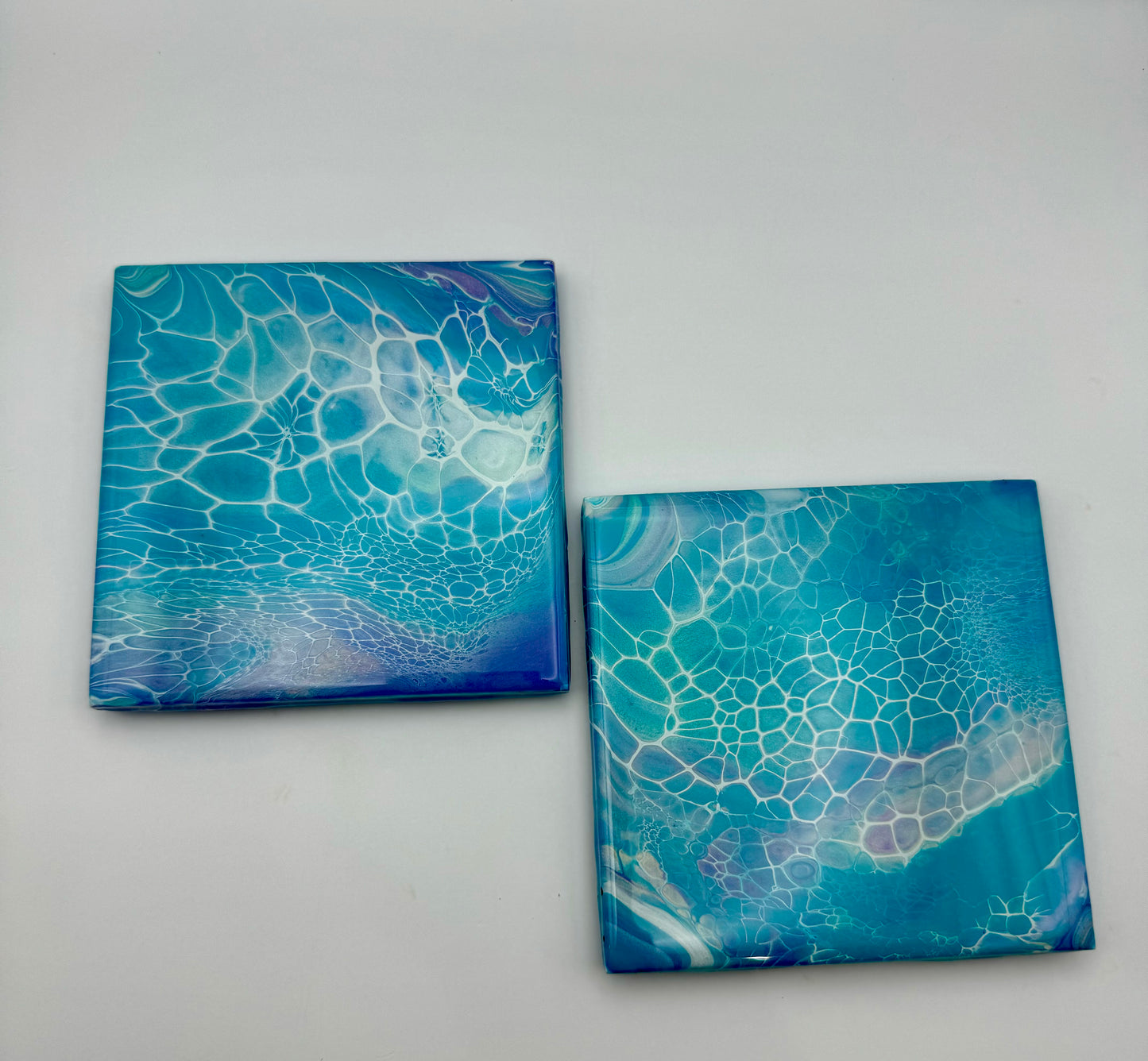 Dreamy Waves 4 - Piece Coaster Set