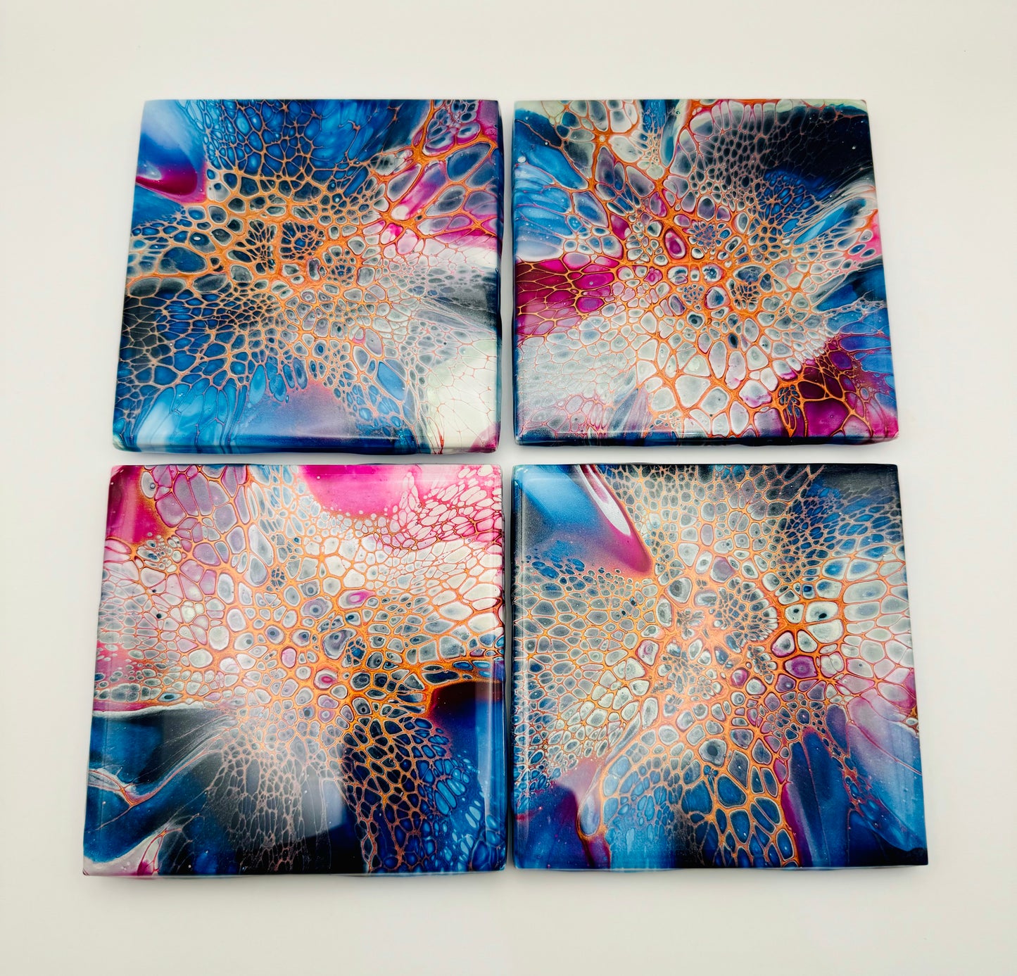 Maude 4 - Piece Coaster Set