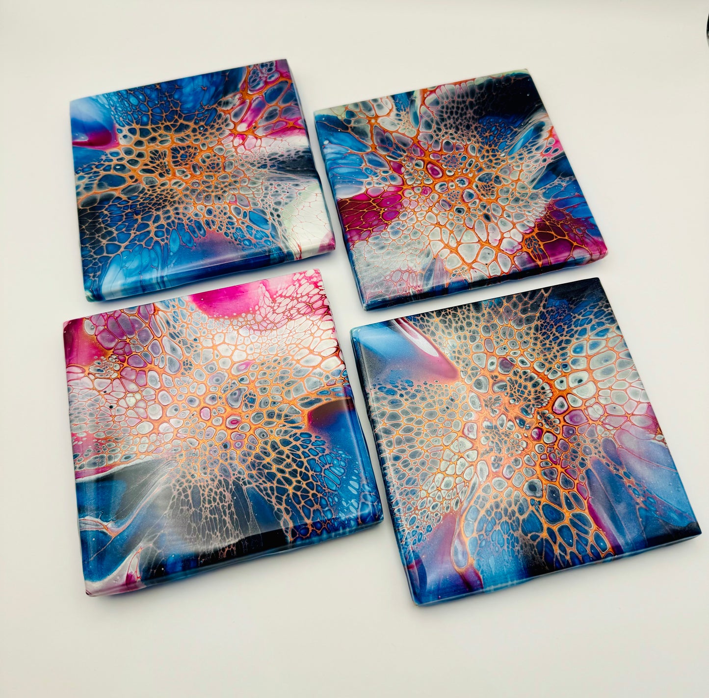 Maude 4 - Piece Coaster Set