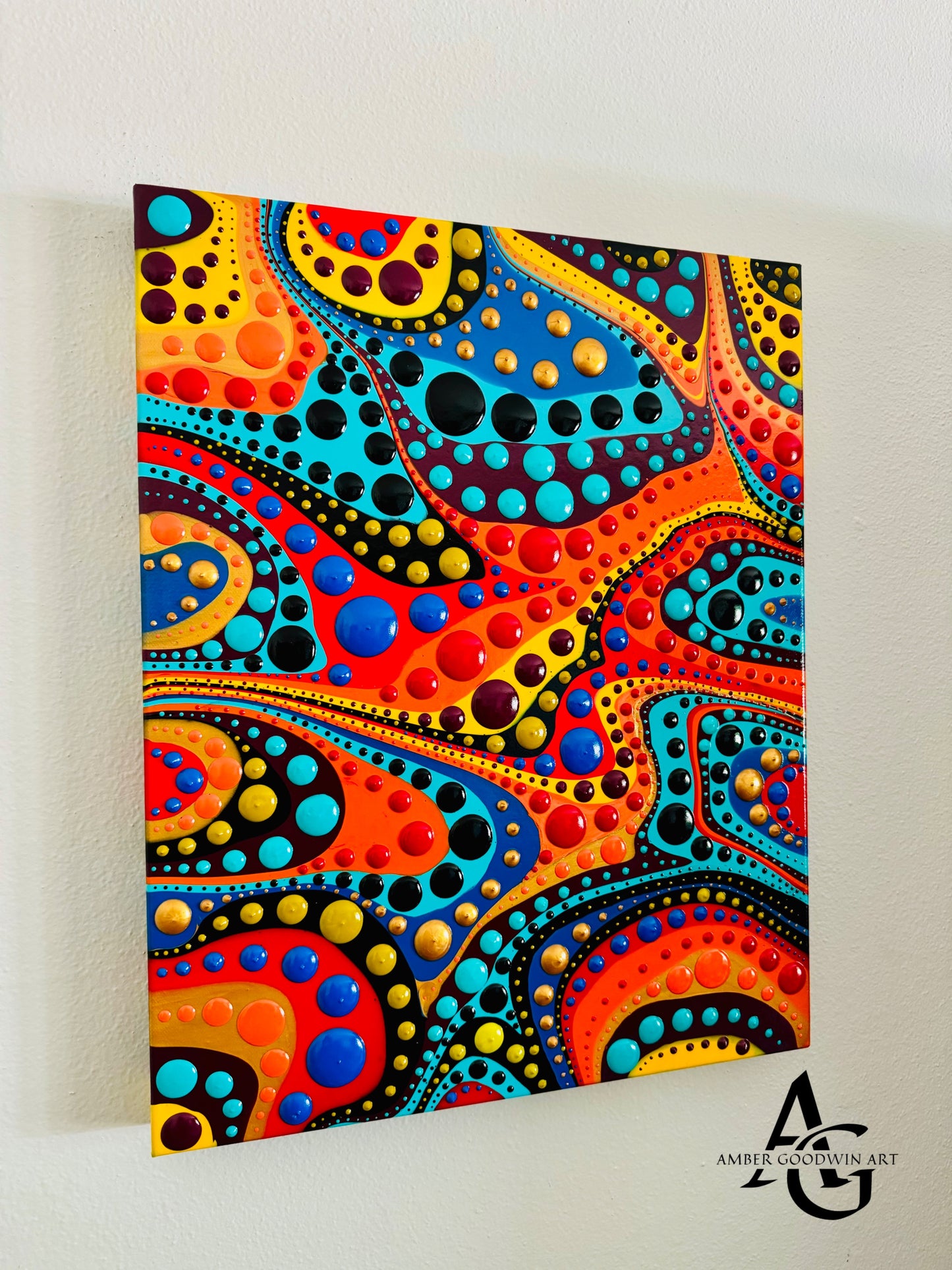 April 17, 2026 - Acrylic Pour - Dot Art Fusion - Dot Art Lesson - 10:00 am to 1:00 pm CST