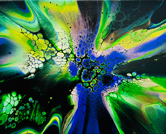 No Pillow No Varnish Fluid Art Blooms