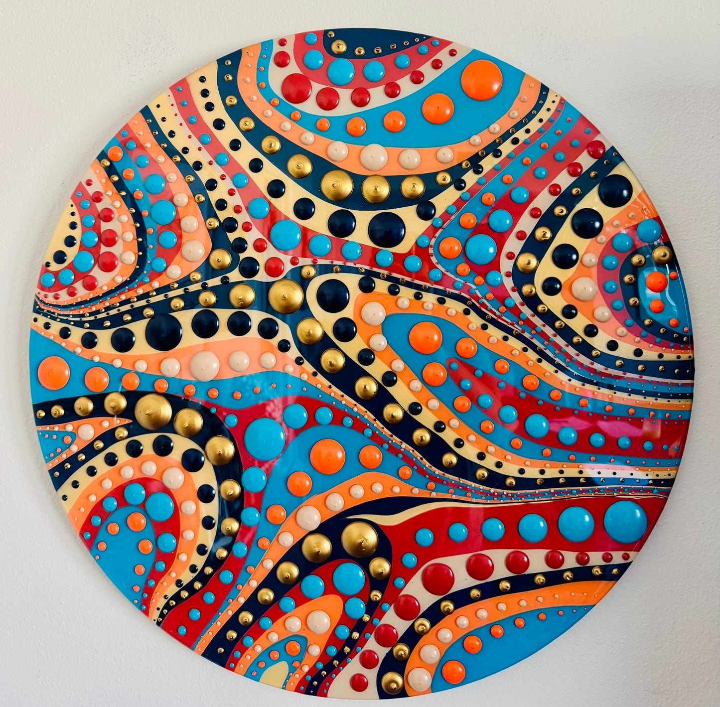 April 17, 2026 - Acrylic Pour - Dot Art Fusion - Dot Art Lesson - 10:00 am to 1:00 pm CST